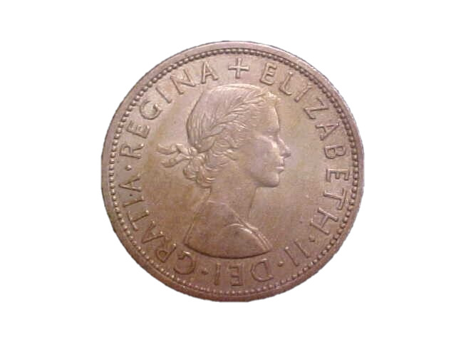 1957 Great Britain Elizabeth Ii Half Crown Km# 907 -  Nice Circ Coin!-c1103xux