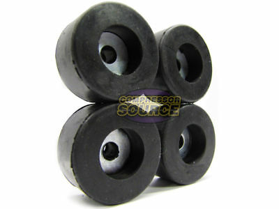 Set Of 4 Air Compressor Rubber Feet Replacement Foot Mount New 4 Vibration Pads